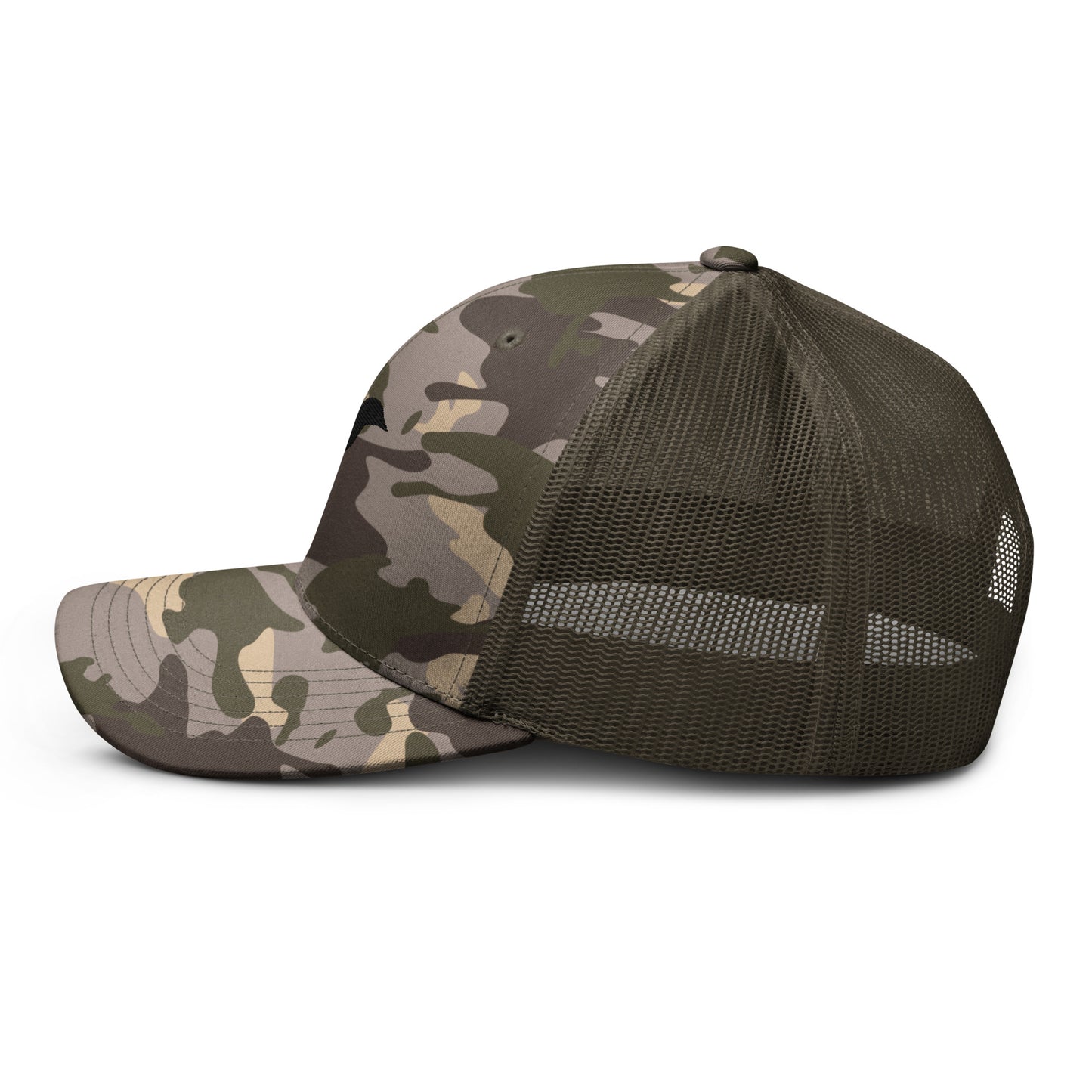 Trucker Cap - Camouflage with Black kookaburra logo