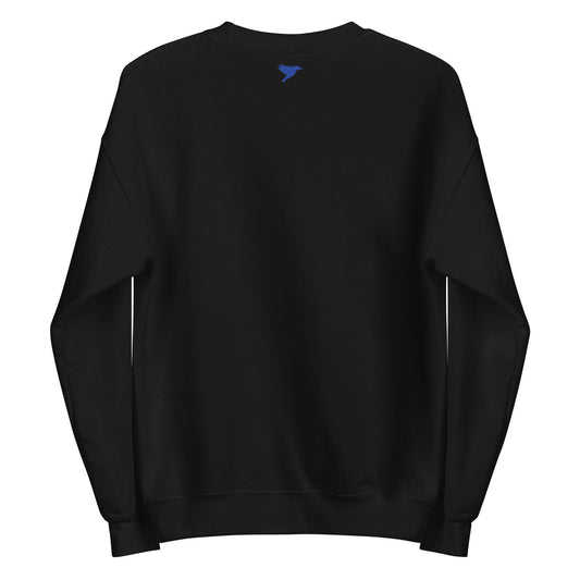 FOMO sufferer - Blue Text - Womens Sweatshirt