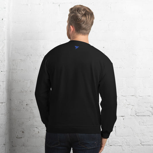 FOMO Sufferer - Blue Text - Mens Sweatshirt