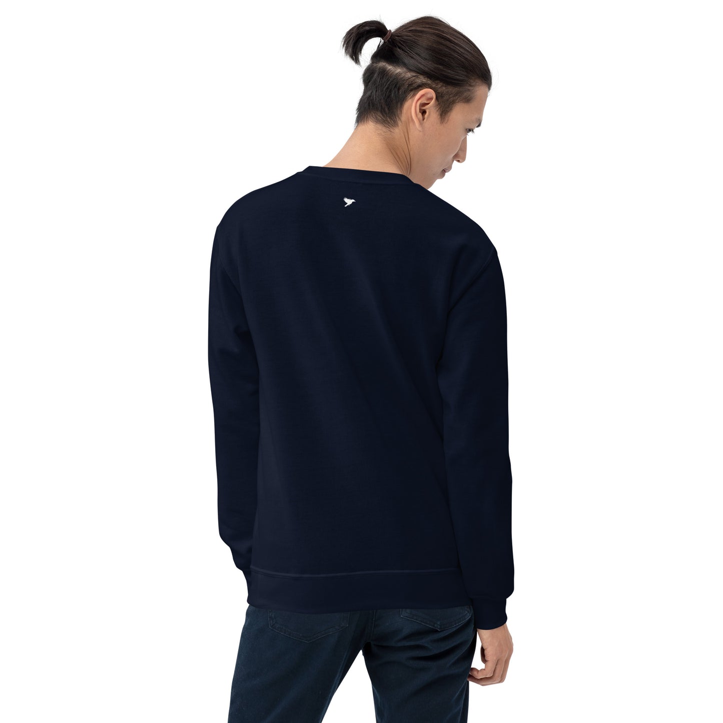 Back in the room - White Text - Mens Sweatshirt