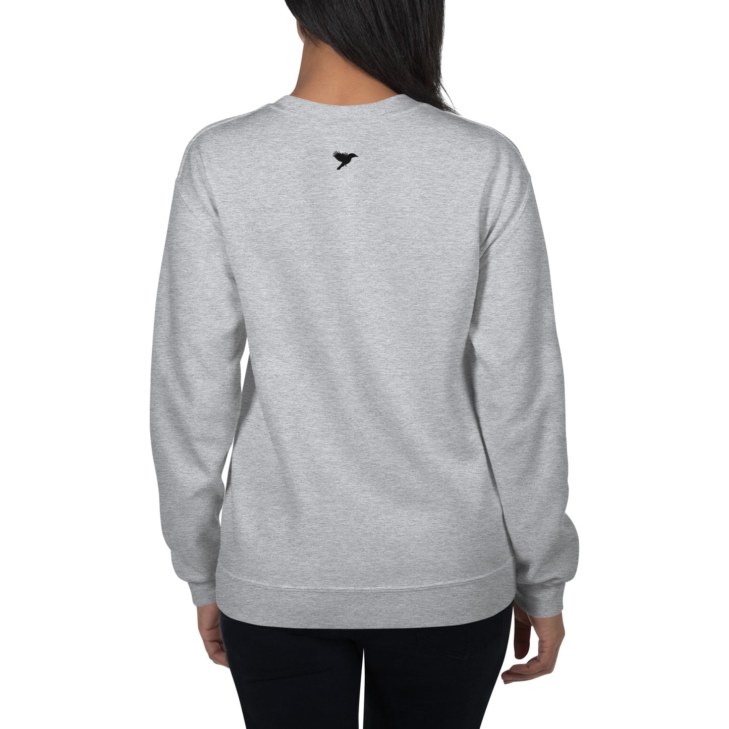 Volume control - Black Text - Womens Sweatshirt