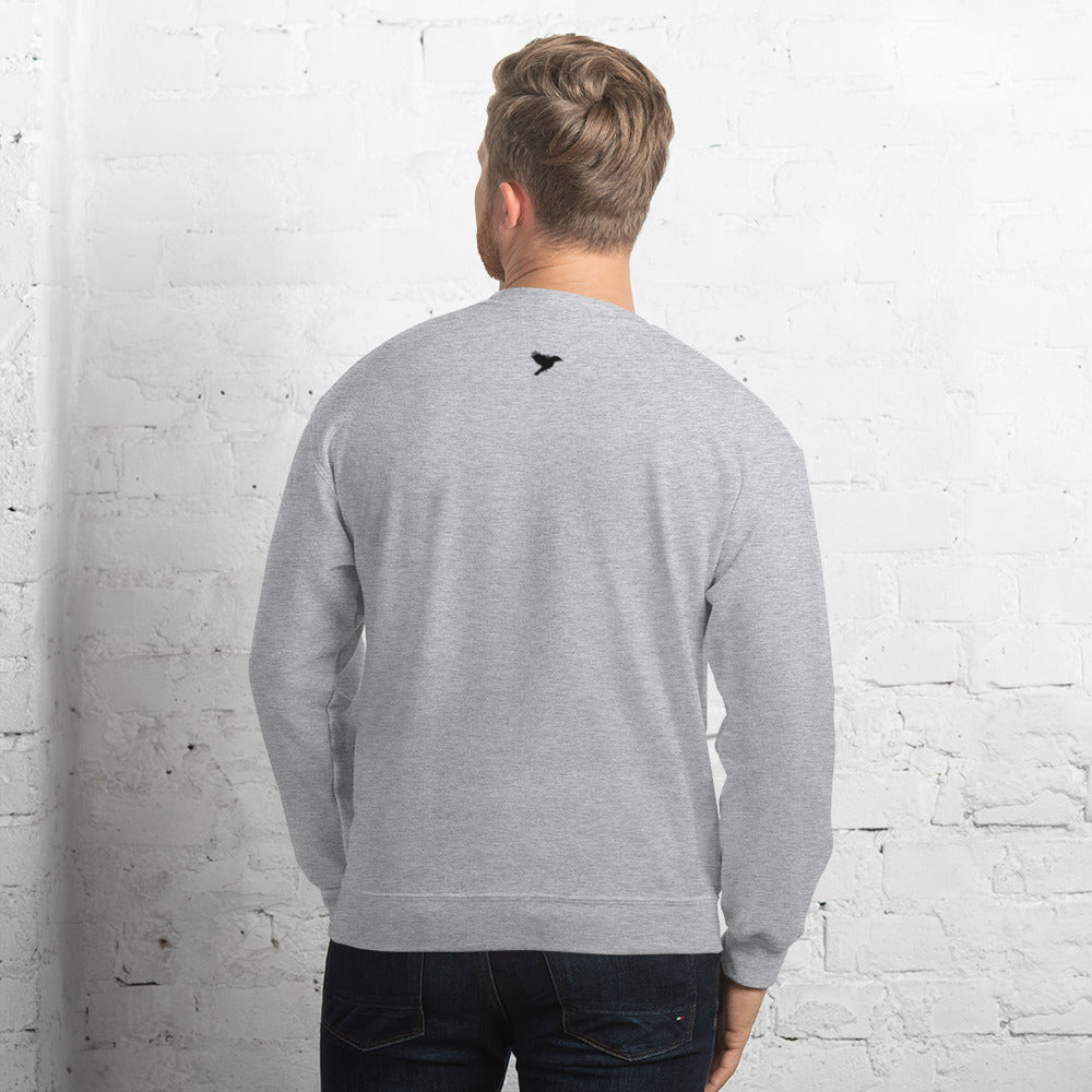 Volume control - Black Text - Mens Sweatshirt