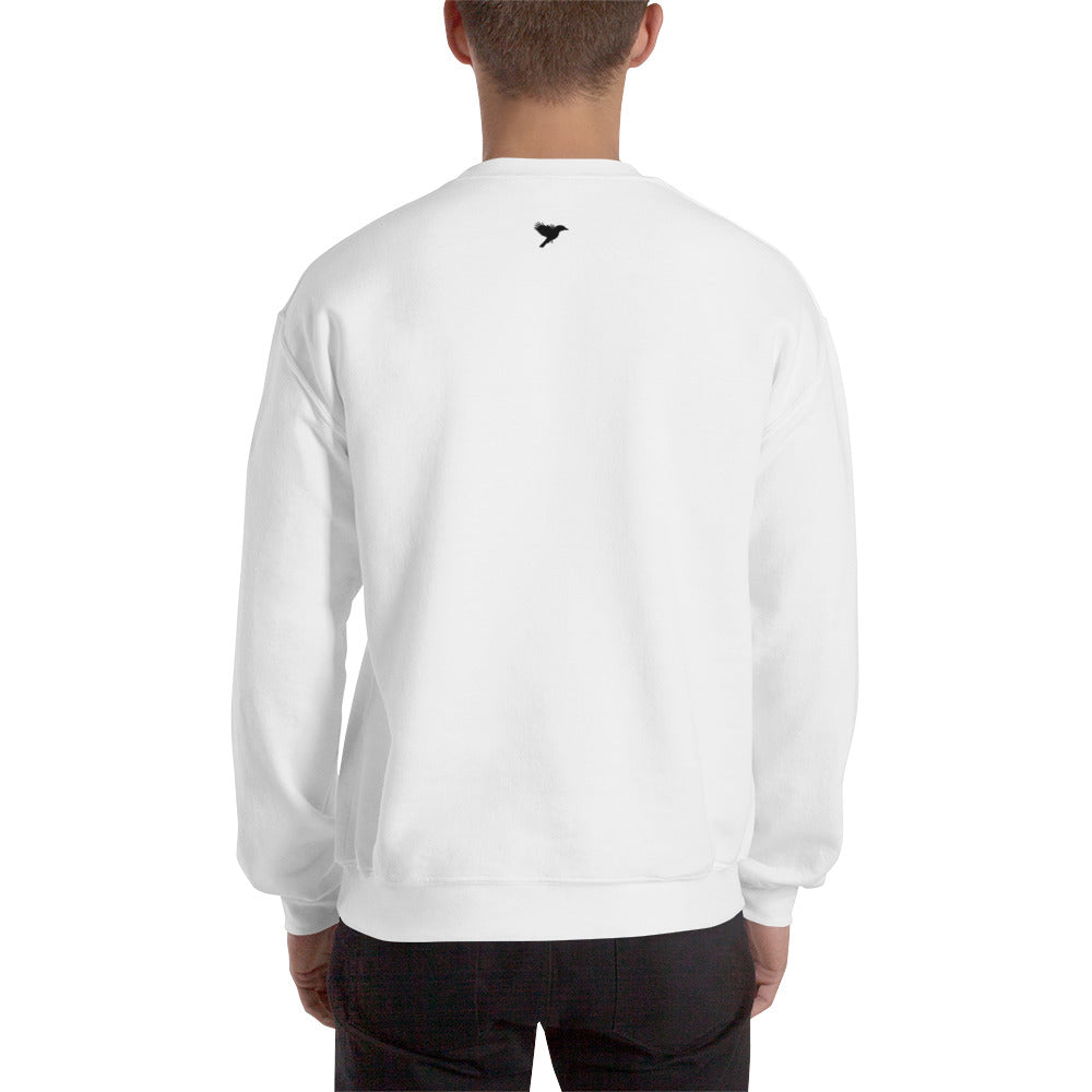 Less is more - Black Text - Mens Sweatshirt