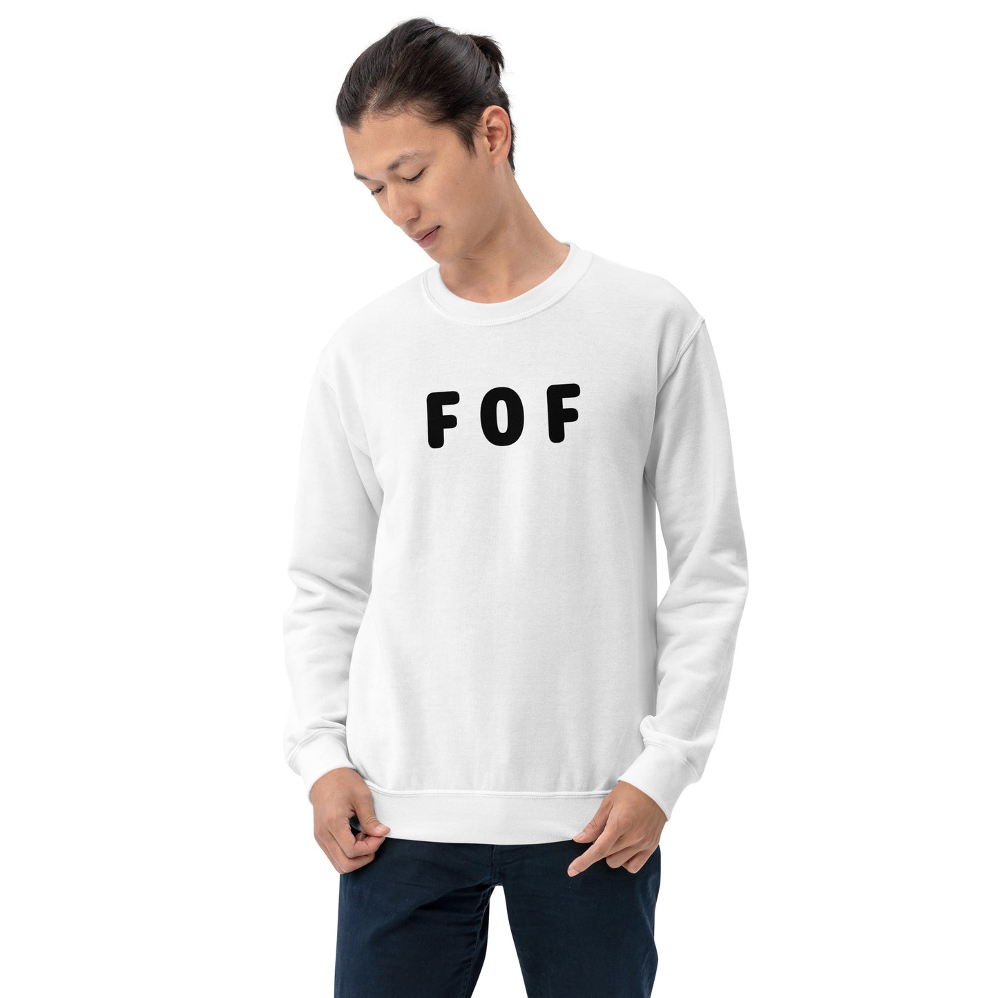 FOF - Black Text - Mens Sweatshirt