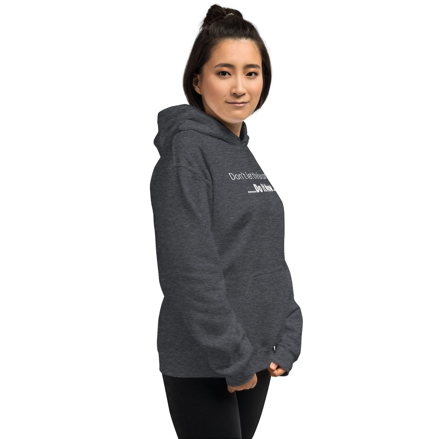 Fear - White text - Womens hoodie