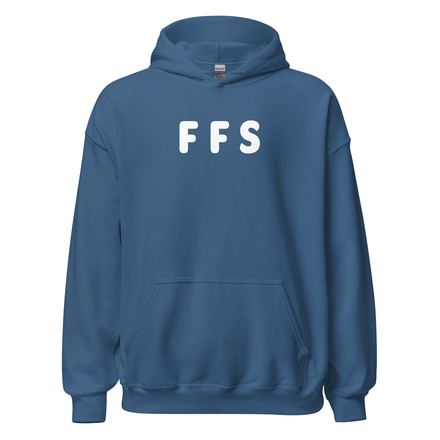 FFS - White text - Mens Hoodie