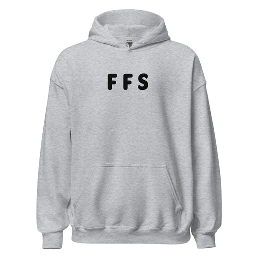 FFS - Black Text - Mens Hoodie