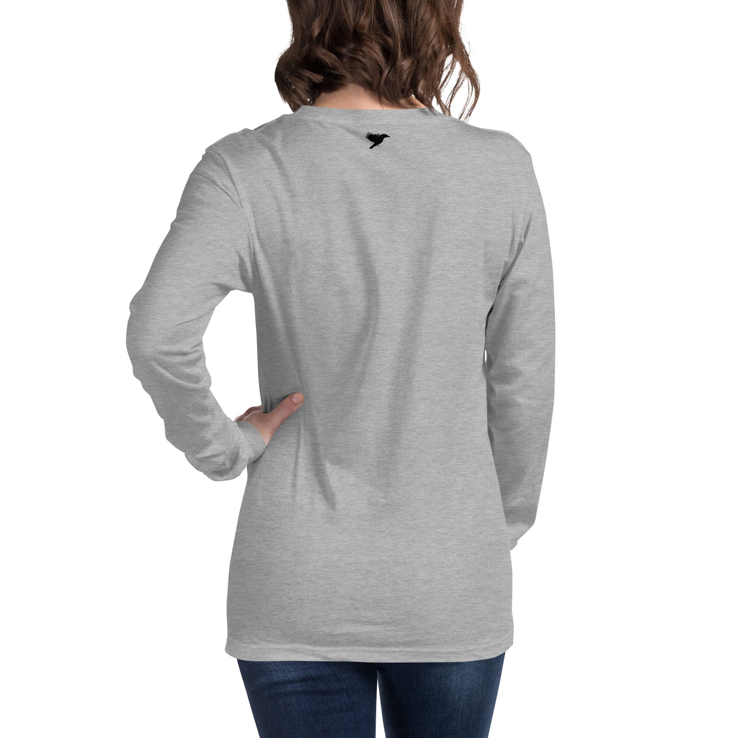 FOMO sufferer - Black text - Womens Long Sleeve Tee