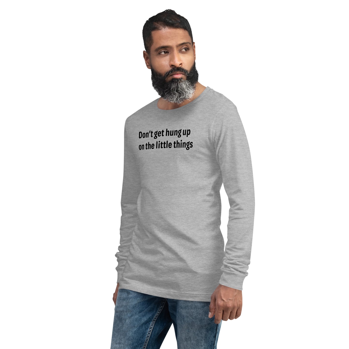 Little things - Black text - Mens Long Sleeve Tee