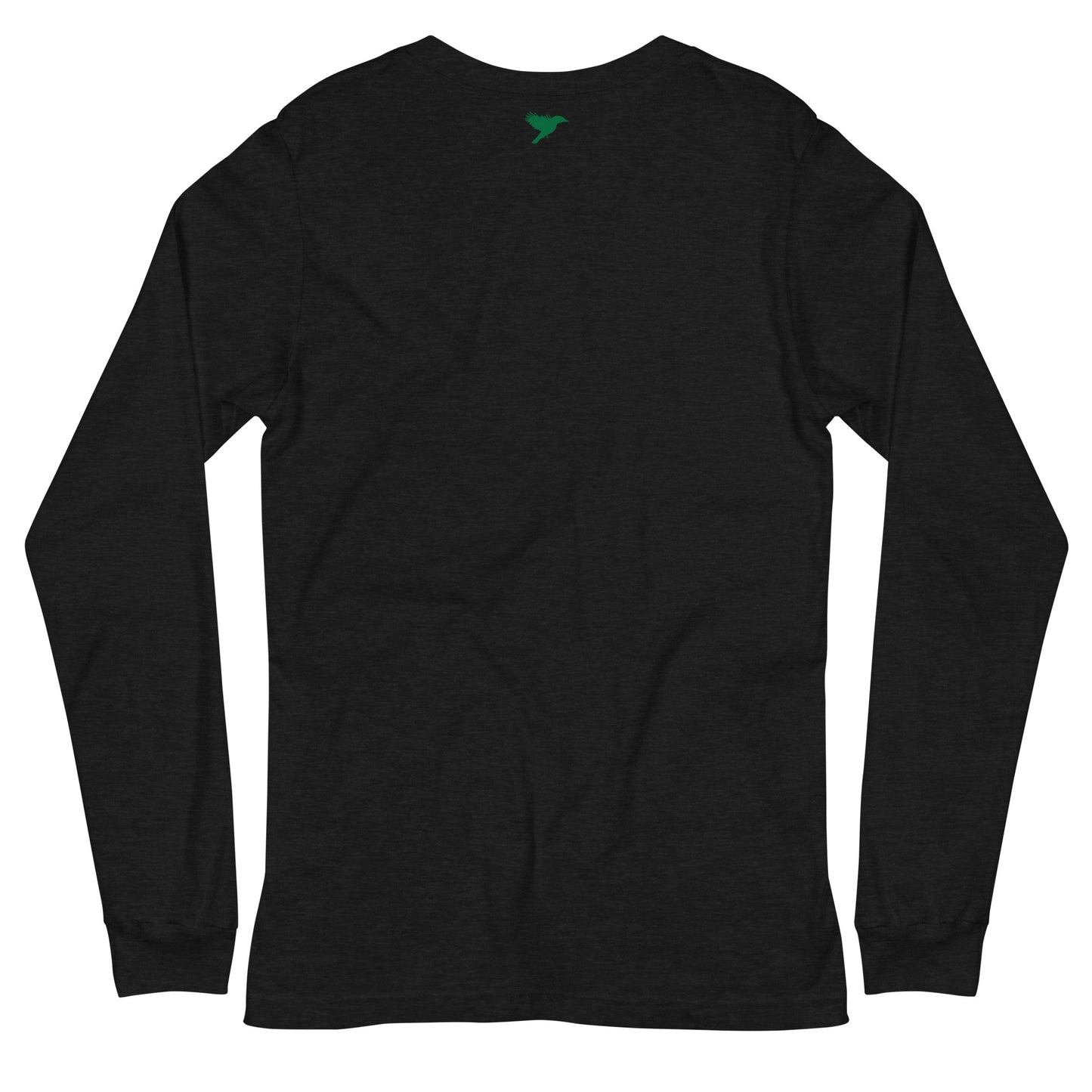 Damned - Green text - Womens Long Sleeve Tee