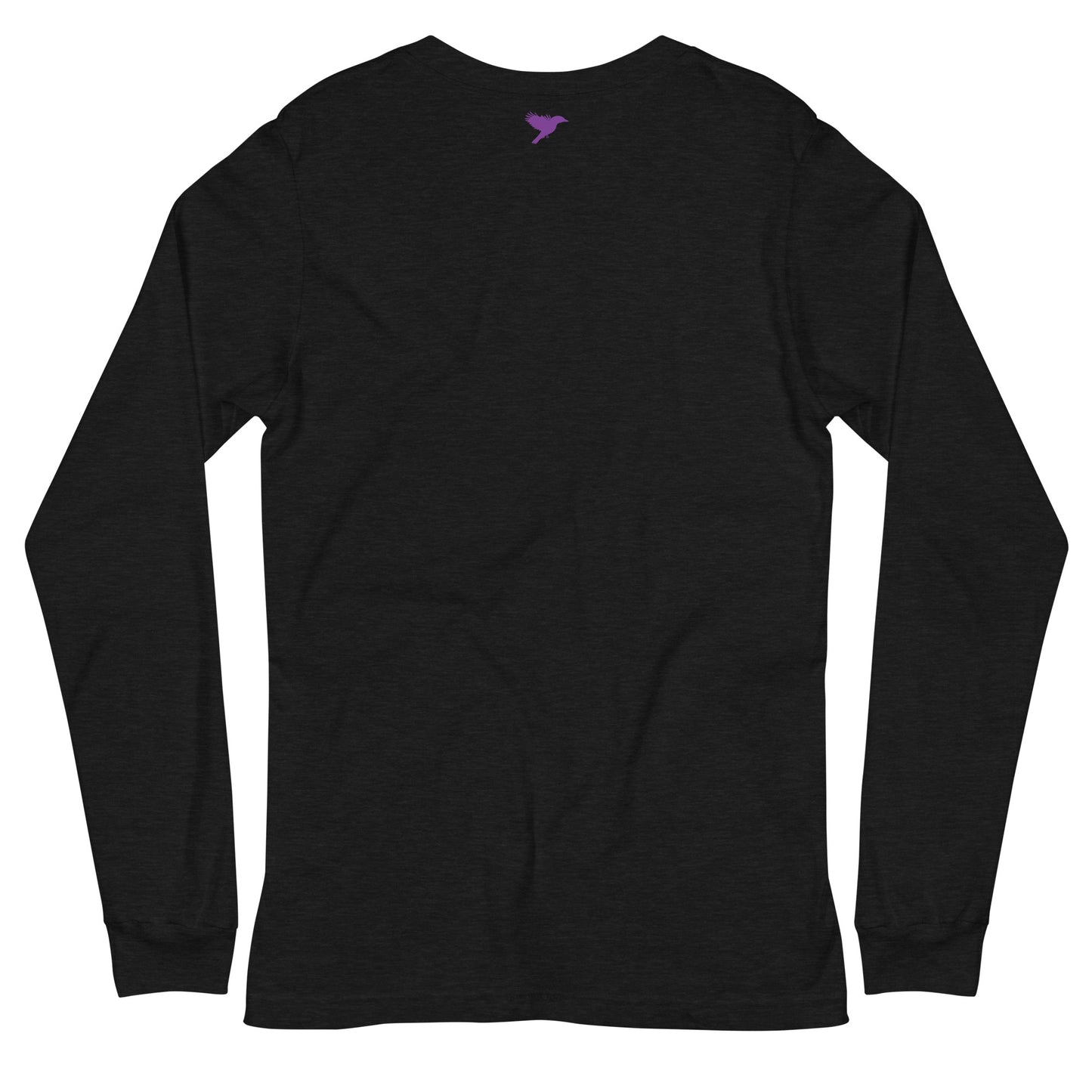 Overthinker - Magenta text - Mens Long Sleeve Tee