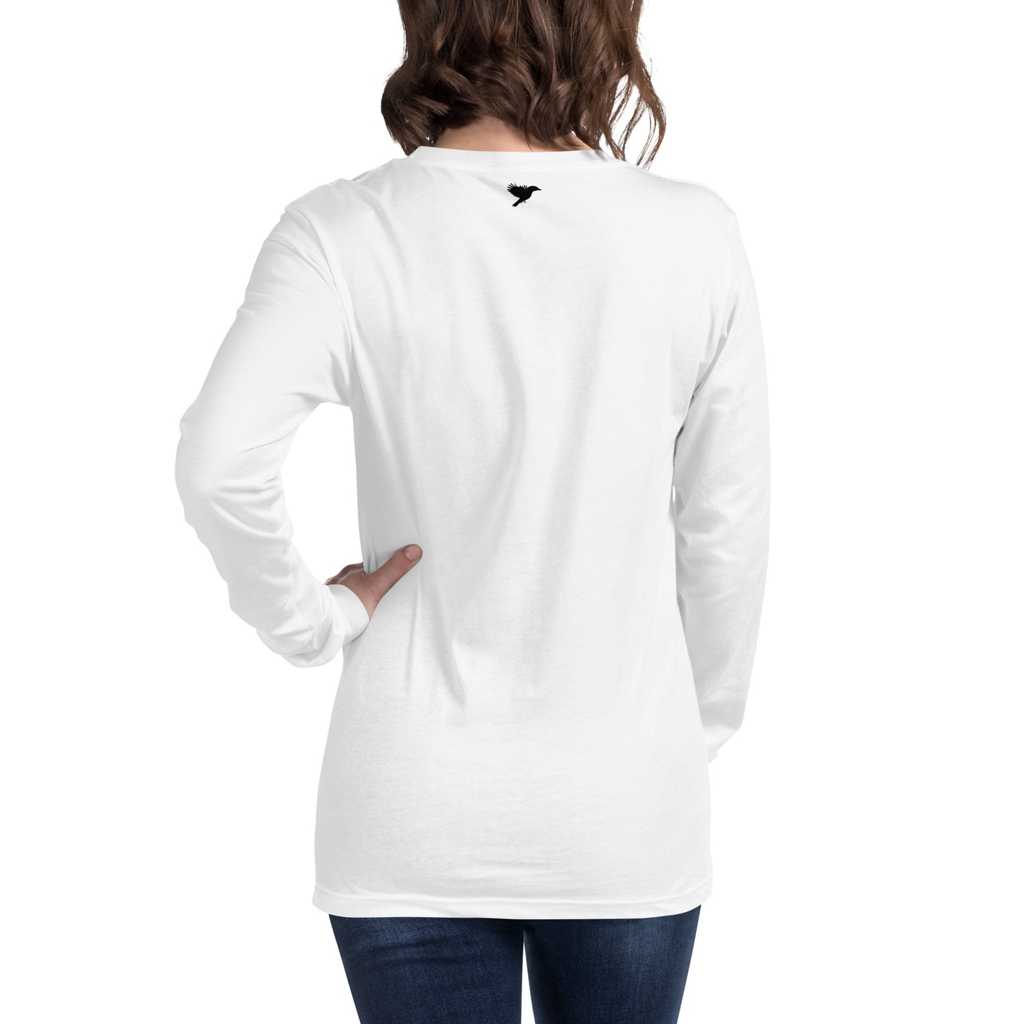 Product of - Black text - Womens Long Sleeve Tee