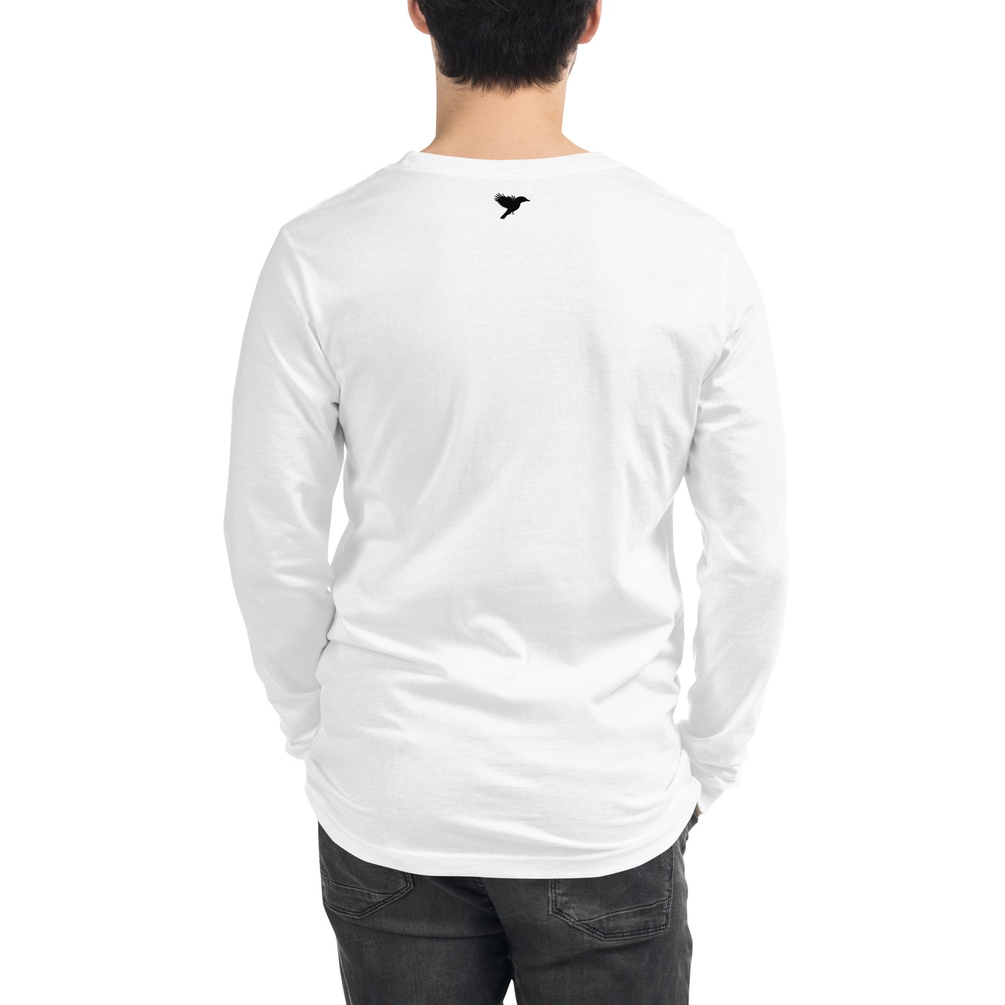 FOMO sufferer - Black text - Mens Long Sleeve Tee