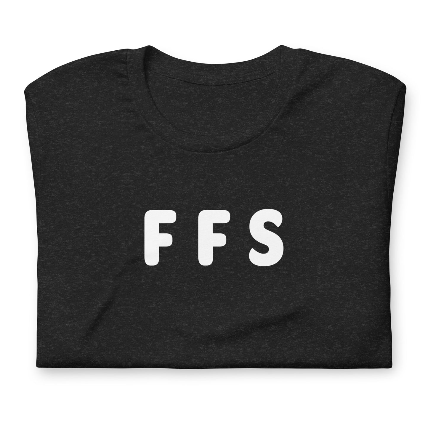 FFS - White Text - Mens T-Shirt