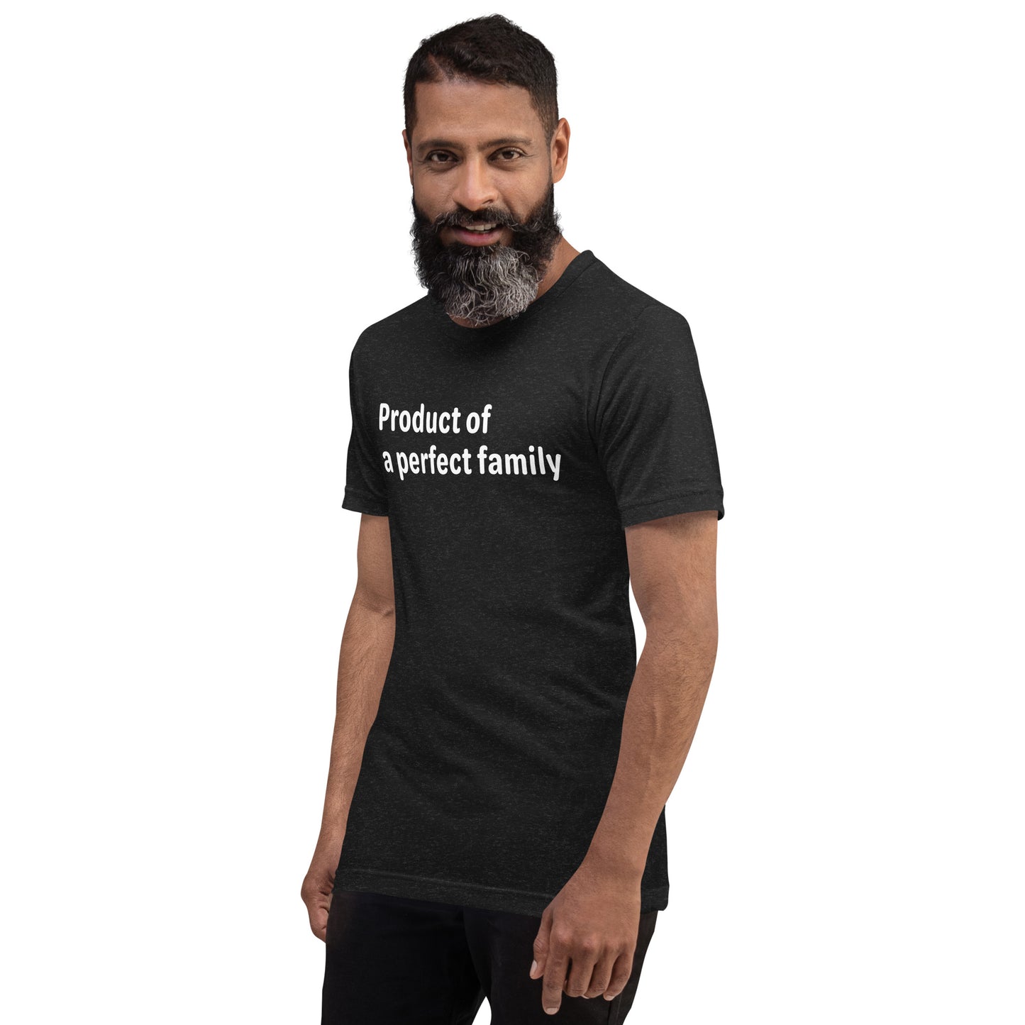 Product of - White Text - Mens T-Shirt