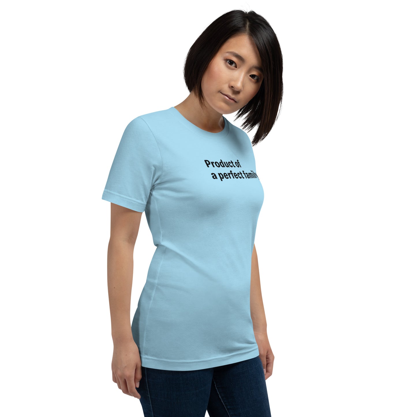 Product of - Black Text - Womens T-Shirt