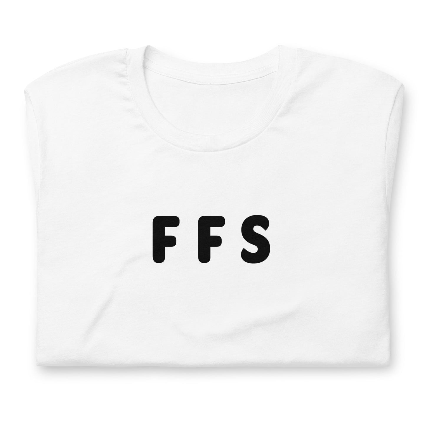 FFS - Black Text - Mens T-Shirt