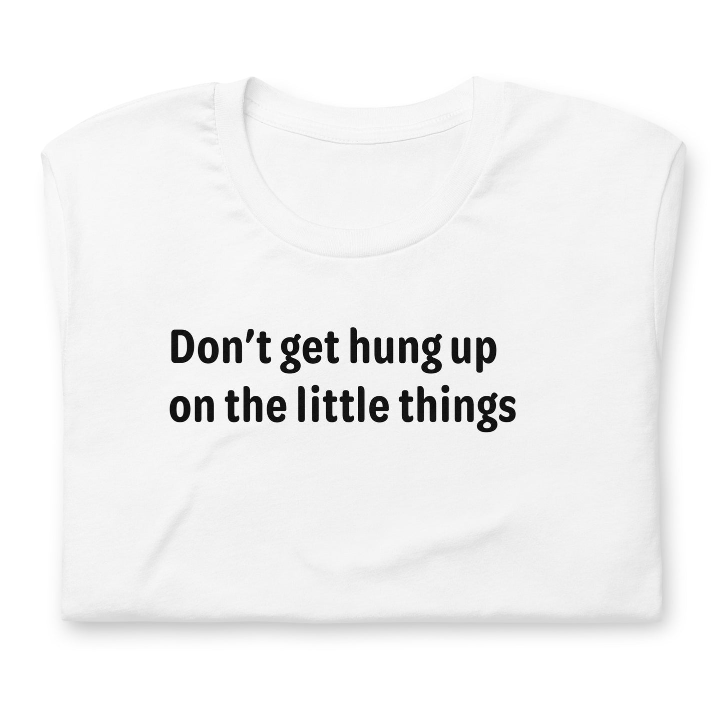 Little things - Black Text - Womens T-Shirt