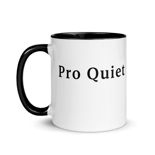 Pro Quiet - Coffee Mug Black Inside