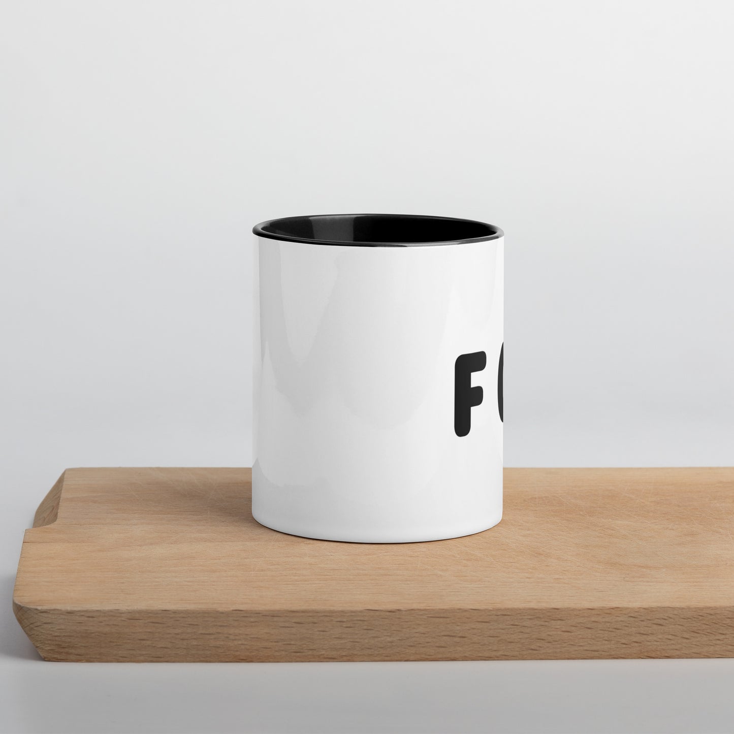 FOF - Coffee Mug Black Inside