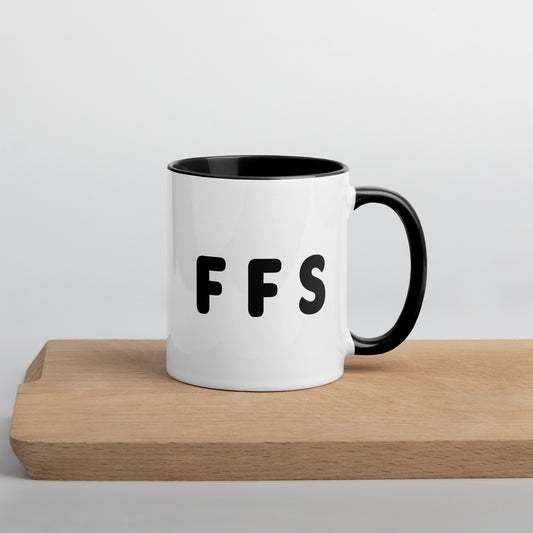 FFS - Coffee Mug Black Inside