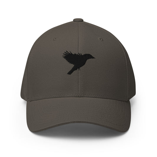 Dark Grey Cap with black kookaburra logo